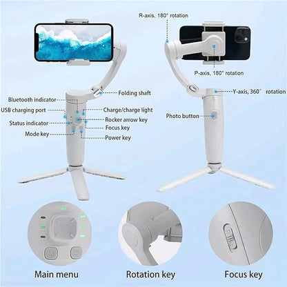 M1 3-AXIS Merak One Original Gimbal | Shake-Free Footage | Ideal for Vlogging & Travel
