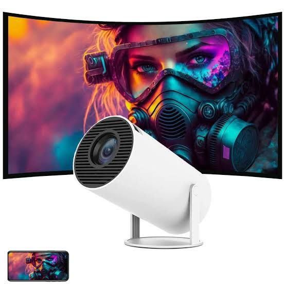 Smart Mini 4K Projector with HDMI, Wifi, Jiostar, Netflix, Youtube Etc