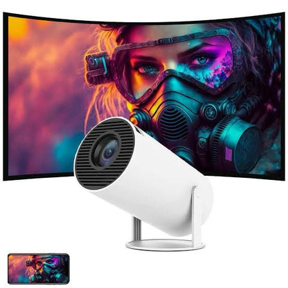 Smart Mini 4K Projector with HDMI, Wifi, Jiostar, Netflix, Youtube Etc